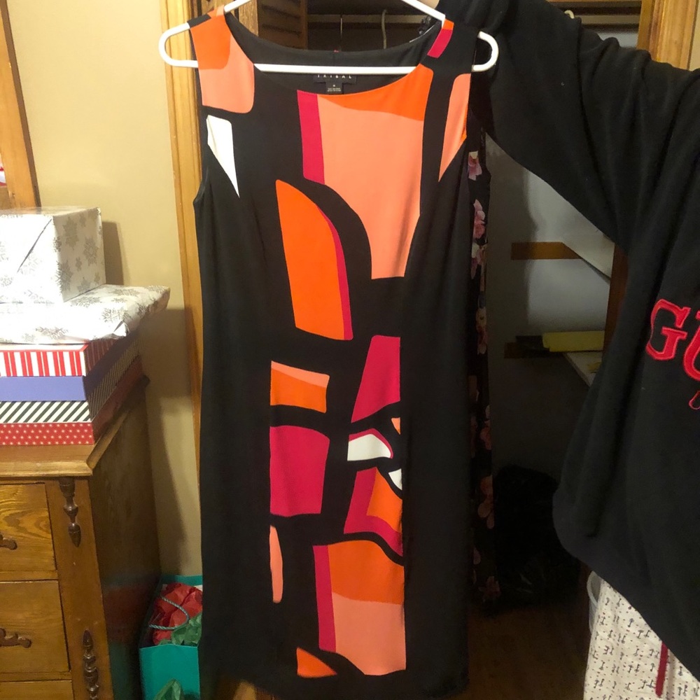 Sleeveless Mosaic Dress